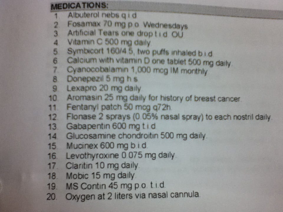 Med list