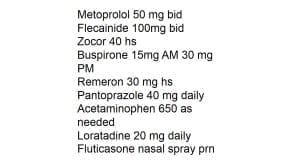 Fluticasone 8 med list