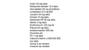 Imodium as needed