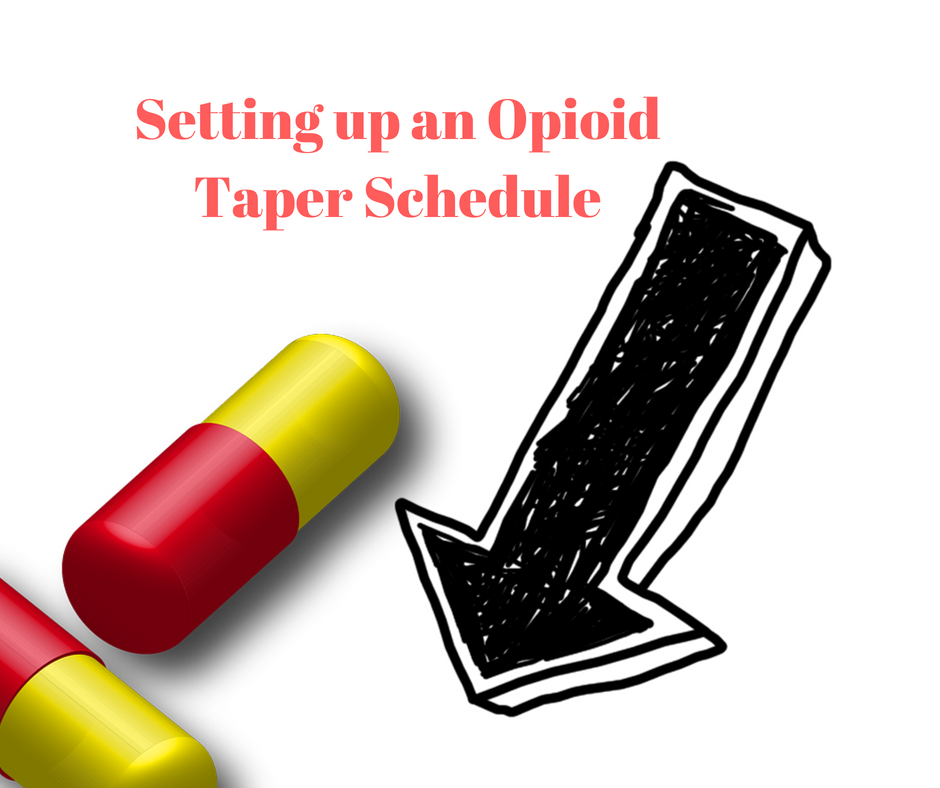 Opioid Taper Schedule – How to Set One Up?