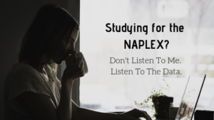 Studying for the NAPLEX - listen to the data