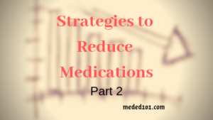 Reduce Medications