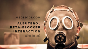 Albuterol Beta-Blocker Interaction