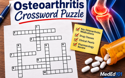 Osteoarthritis Crossword Puzzle