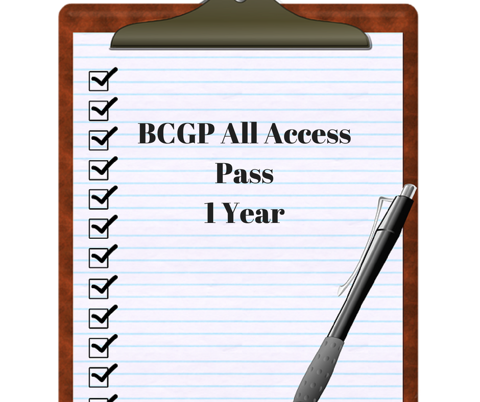 BCGP All Access Pass – 1 Year Subscription