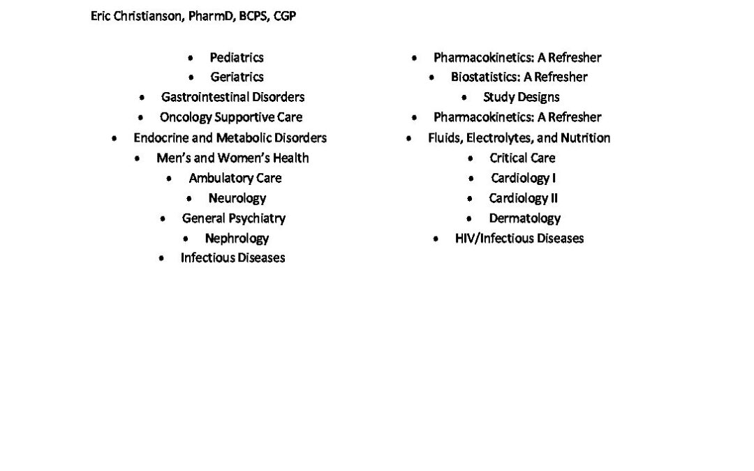BCPS Practice Exam 1 Questions Update 2018 Edition Med Ed 101